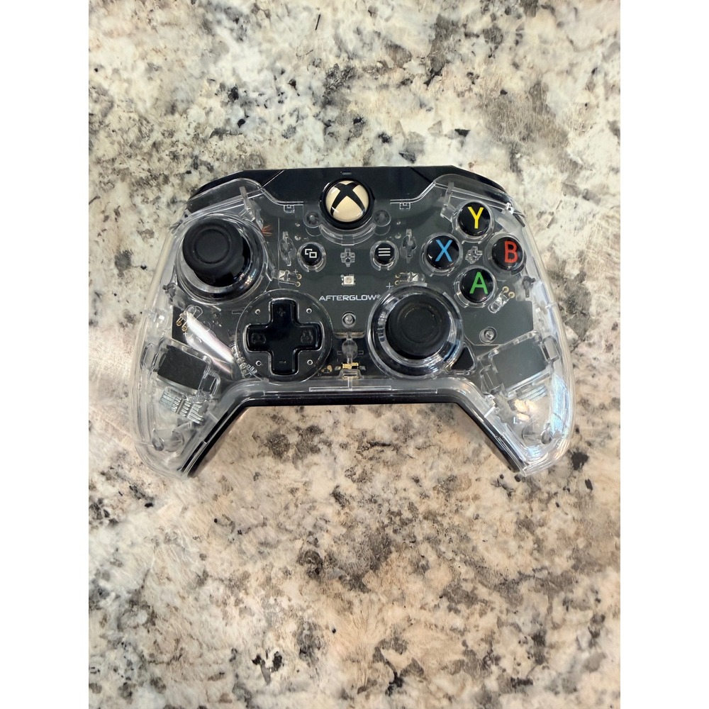 PDP Afterglow Prismatic Wired Controller for Xbox One PC Clear 048-007